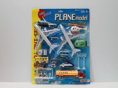 AIRPORT PLAY SET (PULL BACK) - HP1039803