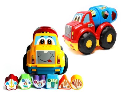 CARTOON BLOCK CAR  YELLOW/RED - HP1039857