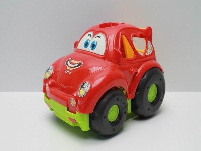 CARTOON BLOCK BEETLE  YELLOW/RED - HP1039866