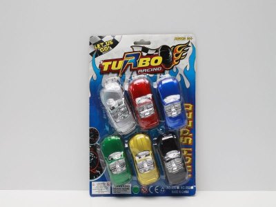 PULL BACK CAR W/6PCS - HP1040092