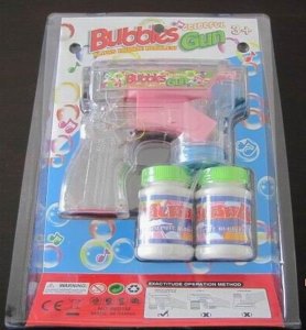 B/O BUBBLE GUN W/FLASHY & MUSIC - HP1040208