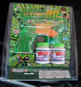 B/O BEN10 BUBBLE GUN W/FLASHY & MUSIC - HP1040209