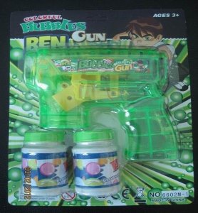 B/O BEN10 BUBBLE GUN W/FLASHY & MUSIC - HP1040212