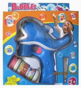 B/O WHALE BUBBLE GUN W/OPTICAL MUSIC & LIGHT(TRUE COLOR) - HP1040216
