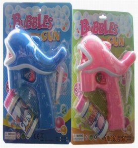 B/O WHALE BUBBLE GUN W/OPTICAL MUSIC & LIGHT(TRUE COLOR) - HP1040217