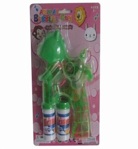 B/O CARTOON DOG BUBBLE GUN W/LIGHT & MUSIC(TRANSPARENT) - HP1040225