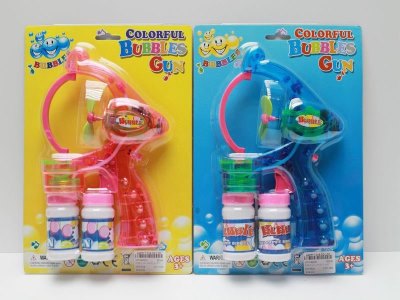 BUBBLE GUN W/MUSIC & LIGHT - HP1040230