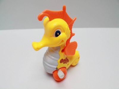 WIND UP SEA HORSE YELLOW/BLUE/ORANGE/GREEN - HP1040342