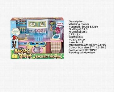 ANGRY BIRD FASHION WASHING MACHINE - HP1040425