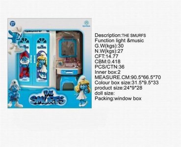 3D FURNITURE PLAY SET W/LIGHT & MUSIC - HP1040434