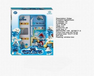 THE SMURFS FRIDGE W/LIGHT & SOUND - HP1040438