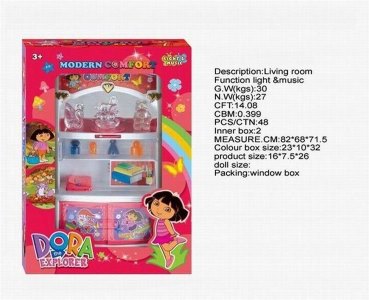 DORA BOOKCASE W/LIGHT & SOUND  - HP1040450