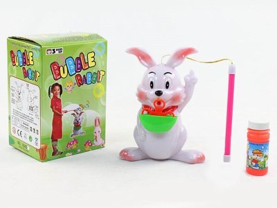 RABBIT GLIM BUBBLE W/LIGHT & MUSIC - HP1040602