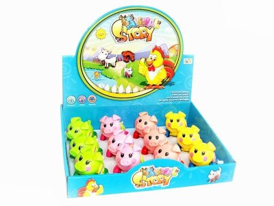 WIND UP PIG 12PCS DISPLAY BOX - HP1040717