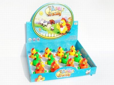 WIND UP CHICKEN 12PCS DISPLAY BOX - HP1040722