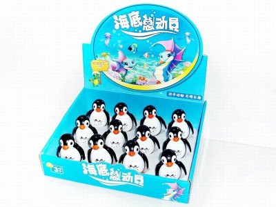 WIND UP PENGUIN  12PCS DISPLAY BOX - HP1040777