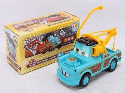 汽车总动员2斗牛士板牙电动车（灯光+音乐） - HP1042000