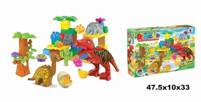 72 PCS DINOSAUR BUILDING BLOCK W/MUSIC - HP1042005