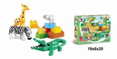 13PCS ANIMAL BUILDING BLOCK  - HP1042013