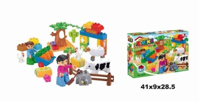 46PCS FARM BUILDING BLOCK  - HP1042016