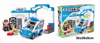 39 PCS POLICE BUILDING BLOCK  - HP1042019