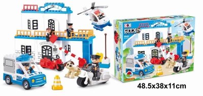 88 PCS POLICE BUILDING BLOCK  - HP1042020