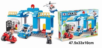 68 PCS POLICE BUILDING BLOCK  - HP1042021