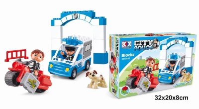 26 PCS POLICE BUILDING BLOCK  - HP1042022