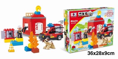 45 PCS FIRE CONTRIL BUILDING BLOCK  - HP1042024