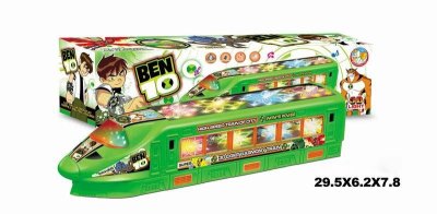 BEN10 和谐号3D灯光电动车（带江南Style音乐） - HP1042279