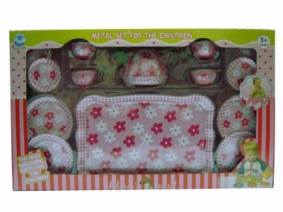 SAFFLOWER PRINTING TEA SET(IRON) - HP1042538