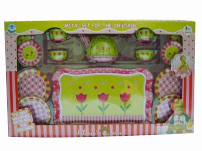 TULIP PRINTING TEA SET(IRON) - HP1042541