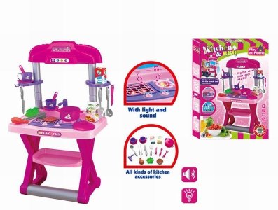 BBQ KITCHEN SET W/LIGHT & MUSIC - HP1042624