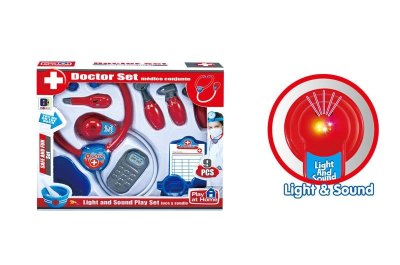 9 PCS DOCTOR SET W/LIGHT & MUSIC - HP1042632