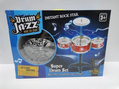 JAZZ DRUM (2 COLORS: RED & GREEN) - HP1042654