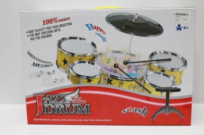 JAZZ DRUM SET W/LIGHT & MUSIC  BATTERY - HP1042672