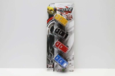 4PCSPULL BACK CAR (PAINTING) 4ASST - HP1043181