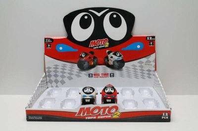 12PCS PULL BACK CAR W/LIGHT & MUSIC 2COLOUR - HP1043182