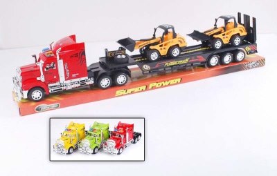 FRICTION TRUCK W/2 CONSTRUCTION CAR - HP1043292