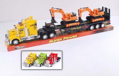 FRICTION TRUCK W/2 CONSTRUCTION CAR - HP1043293
