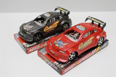 PAINTING PULL BACK CAR W/PLATING SEAT 4COLOR - HP1043823
