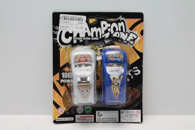 PULL BACK CARTOON CAR 8COLOR 2PCS  - HP1043944