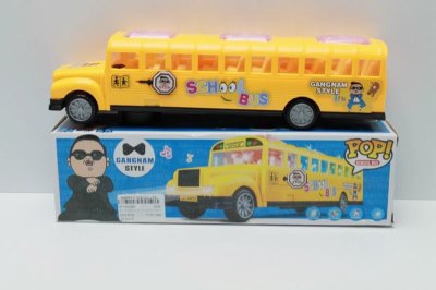 电动校车带灯光音乐(江南音乐)有椅座 - HP1043997