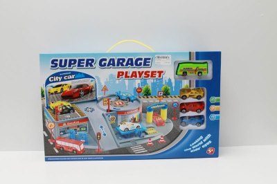 RAIL PARKING LOT W/1 FREE WAY BUS & 3 FREE WAY CAR - HP1044287