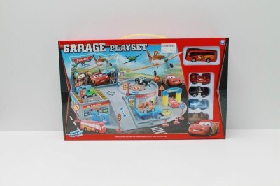 RAIL PARKING LOT W/1 FREE WAY BUS & 4 FREE WAY CAR - HP1044289