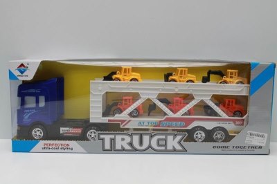 FRICTION TRUCK W/6FREE WAY CONSTRUCTION CAR  - HP1044295
