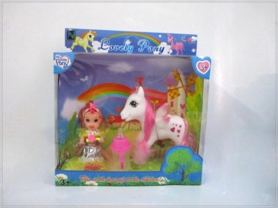 VINYL HORSE W/ACCESSORIES  - HP1044919