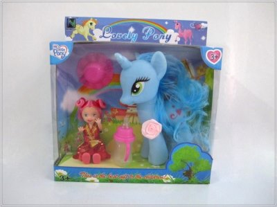 VINYL HORSE W/ACCESSORIES  - HP1044921