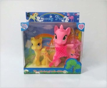 VINYL HORSE W/ACCESSORIES  - HP1044941