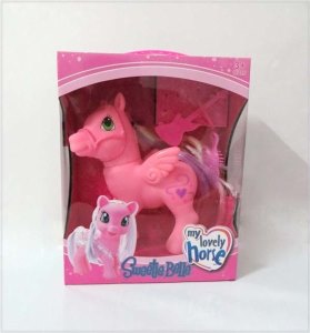 VINYL HORSE W/ACCESSORIES & MUSIC & LIGHT - HP1044943